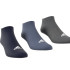 Chaussettes adidas Vêtements de sport rembourrés à coupe basse 3 paires Pack Enfant Bleu