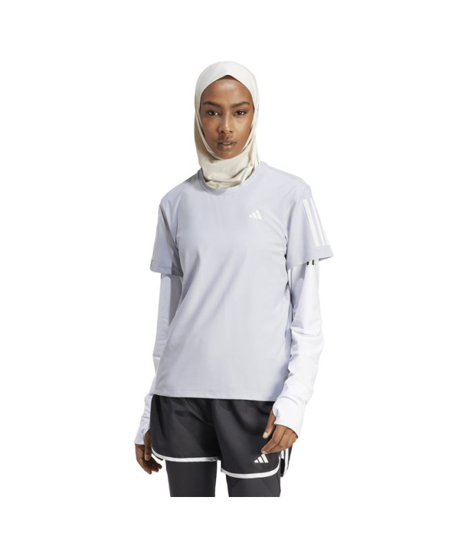 Camiseta de Running adidas Otr B Mulher Plahal