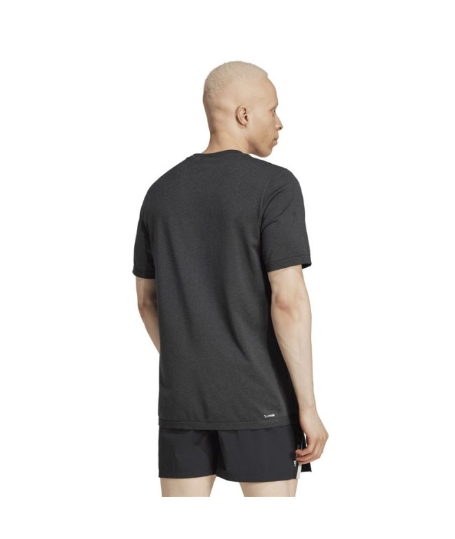 Camiseta de Fitness adidas Tr-Es St Homem Preto