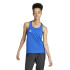 Camiseta de Running adidas Adizero E Tank Mujer Azurea