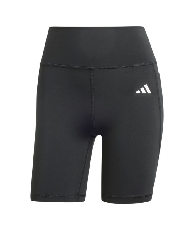 Collants de Fitness adidas Optime Essentials Stash Pocket 7Inch Short Femme Noir