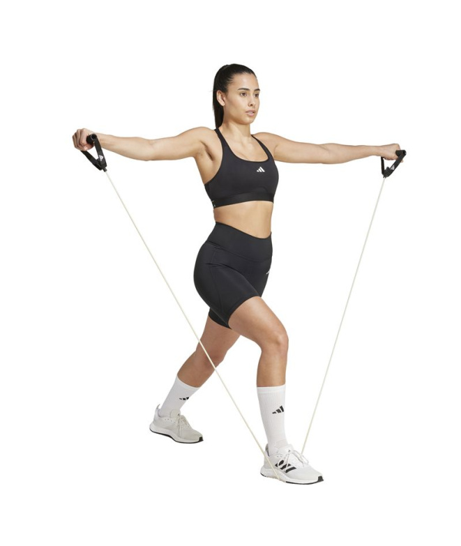 Malhas Fitness Mulher adidas Opt Ess St 7In pretas