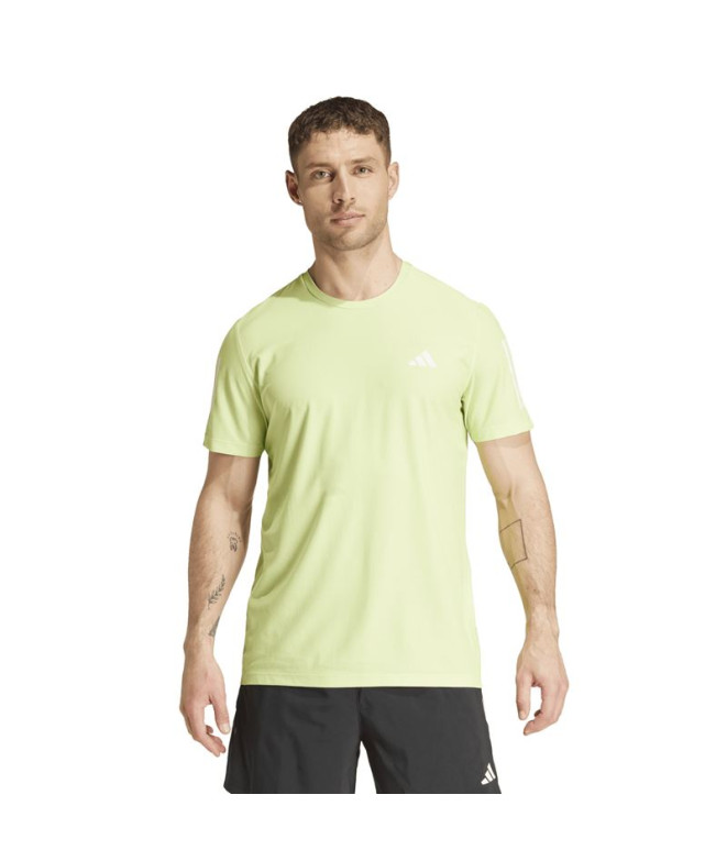 T-shirt de Running adidas Own The Run Homme Jaune