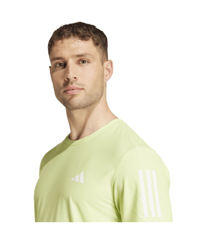 T-shirt de Running adidas Own The Run Homme Jaune