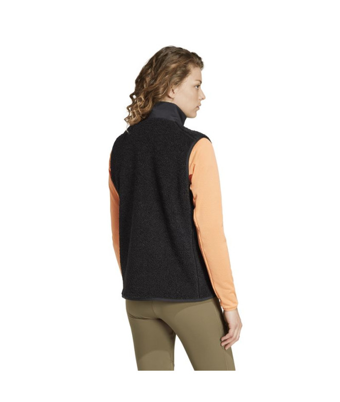 Polar de Montaña adidas Xpl Hp Fl Vst Mujer Negro