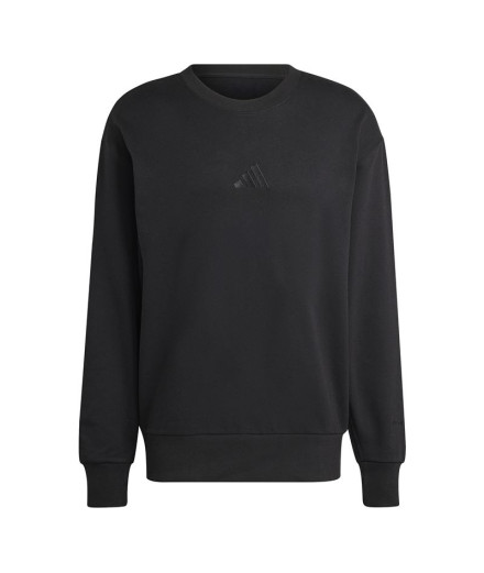 Sudadera adidas All Szn French Terry Crew Hombre Negro