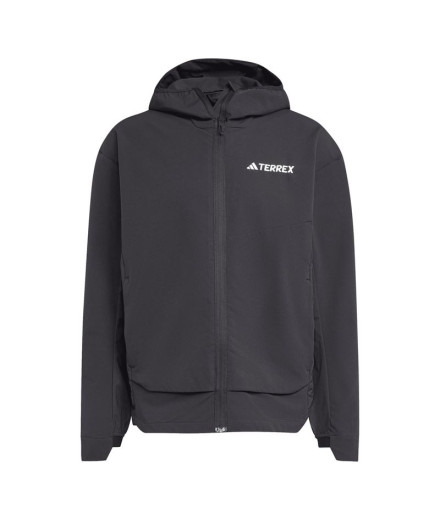 Veste de Montagne adidas Terrex Multi Softshell Homme Noir