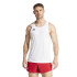 Camiseta de Running adidas Adizero Snglt Hombre Blanco