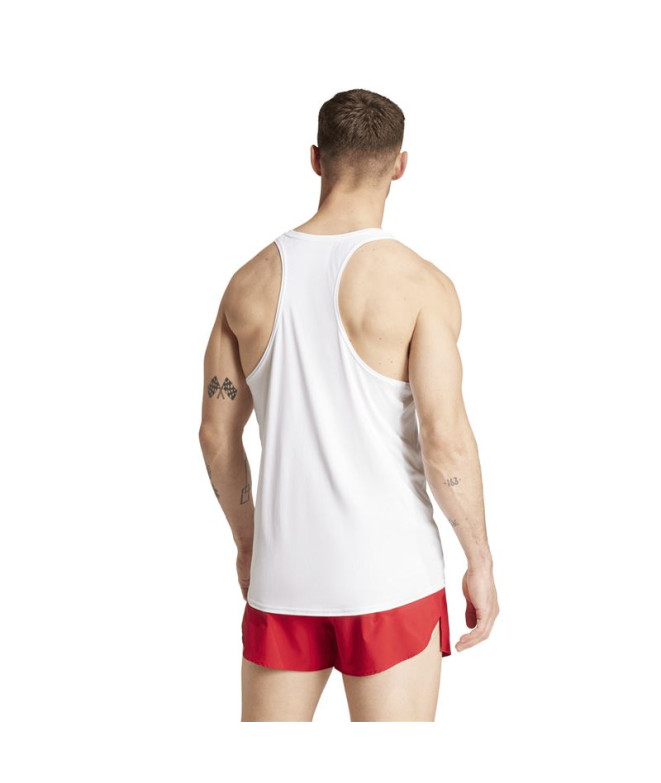 Camiseta de Running adidas Adizero Snglt Homem...