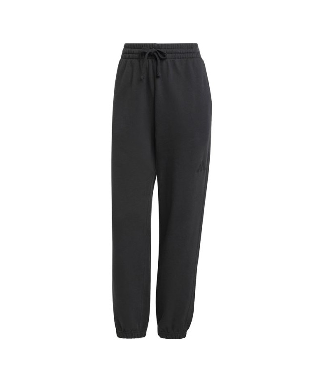 Pantalón adidas All Szn French Terry Loose Mujer Negro