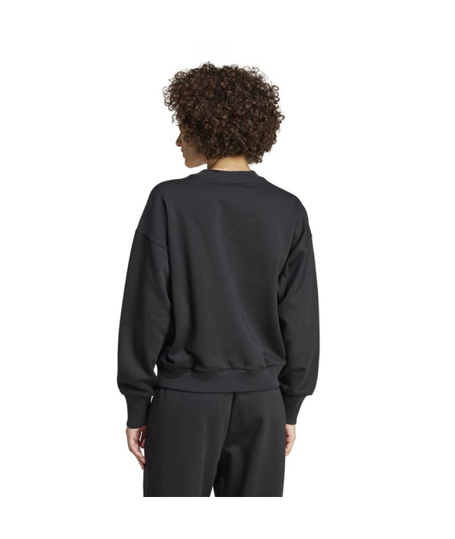 Sudadera adidas All Szn Fleece Loose Mujer Negro