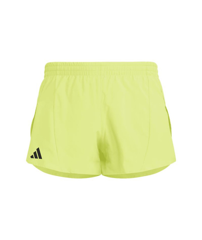 Pantalón adidas Adizero Essentials Running Split Short Hombre Amarillo
