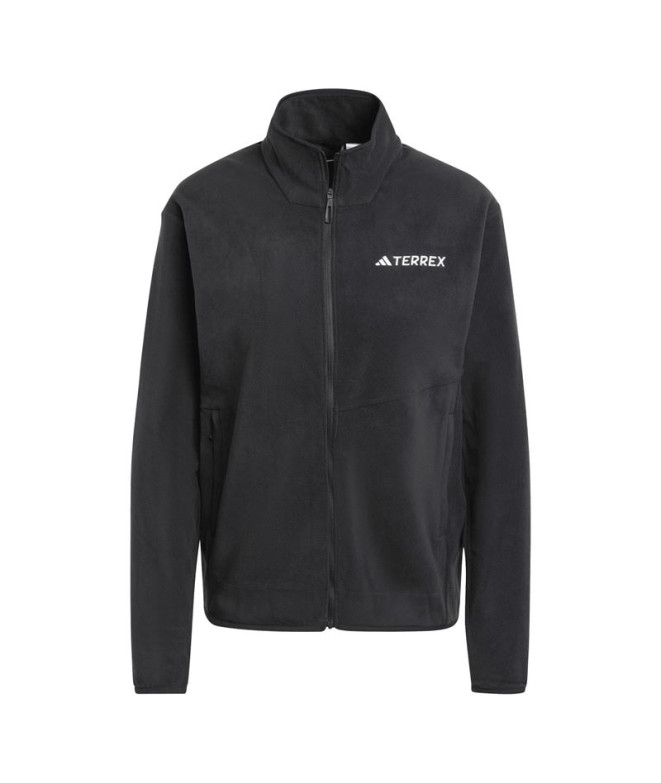 Polar de Montaña adidas Terrex Multi Full Zip Fleece Mujer Negro
