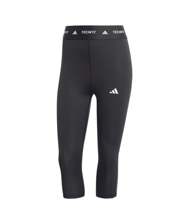 Malhas de Fitness adidas Techfit ri Mulher Preto