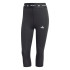 Malhas de Fitness adidas Techfit ri Mulher Preto