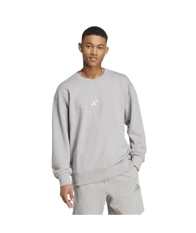 Sweat adidas All Szn French Terry Crew Homme Gris