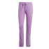 Calça adidas Primegreen Essentials Warm-Up Tricot Slim Tapered Mulher Roxo