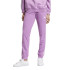 Calça adidas Primegreen Essentials Warm-Up Tricot Slim Tapered Mulher Roxo