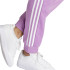 Calça adidas Primegreen Essentials Warm-Up Tricot Slim Tapered Mulher Roxo