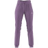 Calça adidas Primegreen Essentials Warm-Up Tricot Slim Tapered Mulher Roxo