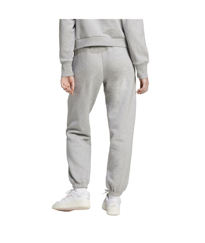 Pantalón adidas All Szn Fleece Loose Mujer Gris