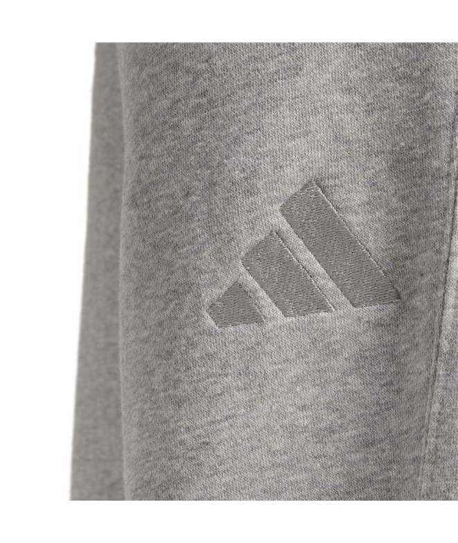 Pantalon adidas All Szn Fleece Loose Femme Gris