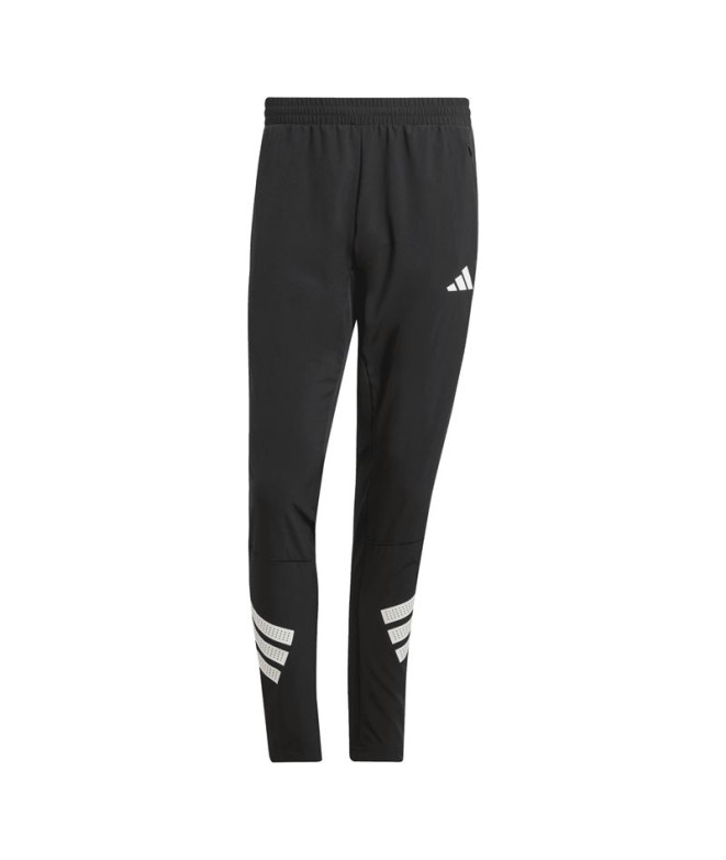Calça de Fitness adidas Gym+ 3 Bandas Wv Homem Preto/Branco