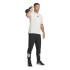 Pantalons de Fitness adidas Gym+ 3 Bandes Wv Homme Noir/Blanc
