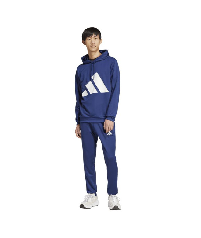 Conjunto adidas Bl French Terry Hd Ts Homem...