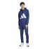 Conjunto adidas Bl French Terry Hd Ts Homem Azul Escuro