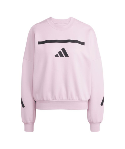 Sweat adidas Z.N.E. Swt Femme Rose