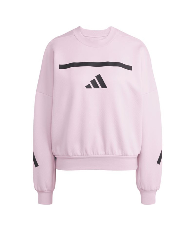 Sudadera adidas Z.N.E. Swt Mujer Rosa