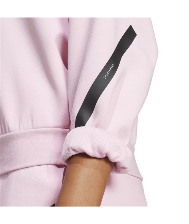 Moletom adidas Z.N.E. Swt Mulher Rosa