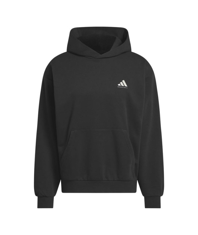 Sudadera de Baloncesto adidas adidas Gfx Hood Hombre Negro