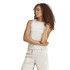Camiseta adidas Lin Sj Tk Mulher Azul/Branco