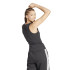 Camiseta adidas Lin Sj Tk Mujer Negro/Blanco