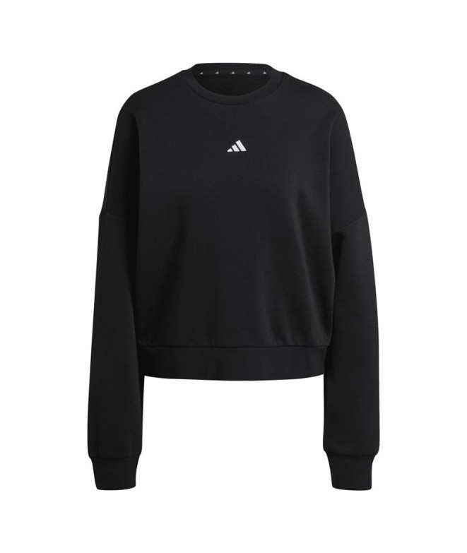 Sudadera adidas Sl Fc Mujer Negro/Blanco
