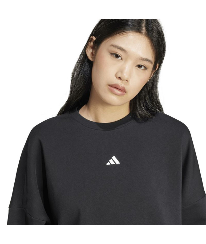 Sweat adidas Sl Fc Femme Noir/Blanc