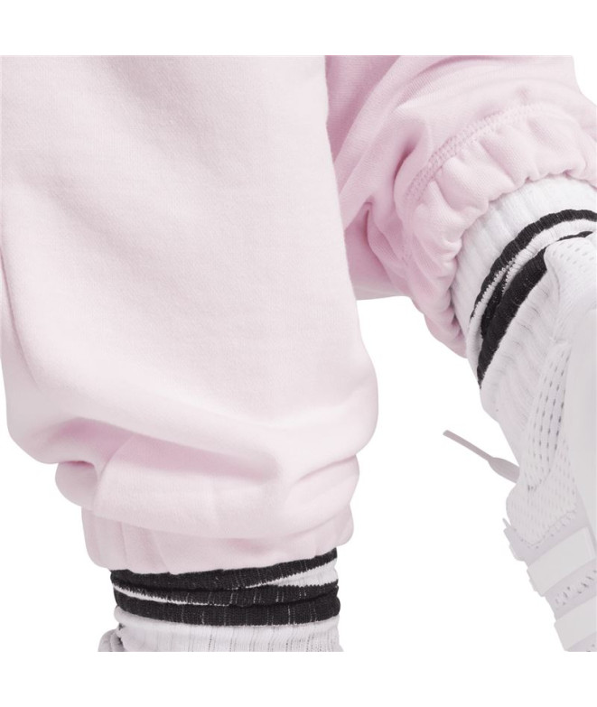 Pantalons adidas Lin French Terry Cf Femme Rose
