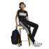 Camiseta adidas 3 Bandas Tib Infantil Negro/Blanco