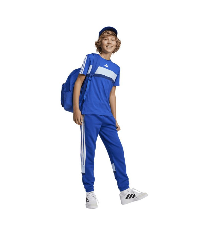 T-shirt adidas 3 Bandes Tib Enfant Bleu