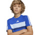 T-shirt adidas 3 Bandes Tib Enfant Bleu