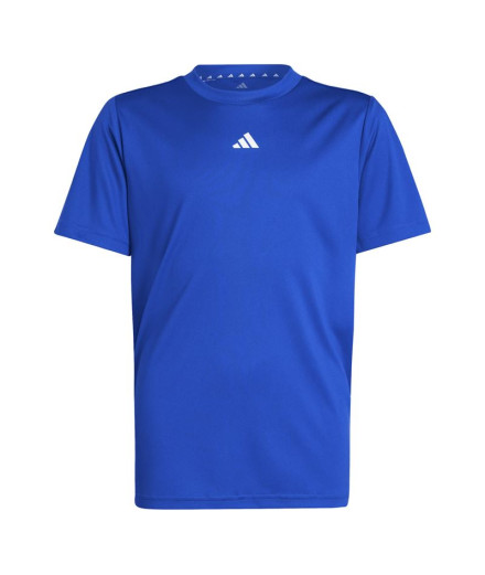 T-shirt de Fitness adidas Tr-Es Enfant Bleu/Blanc