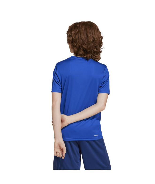 T-shirt de Fitness adidas Tr-Es Enfant Bleu/Blanc