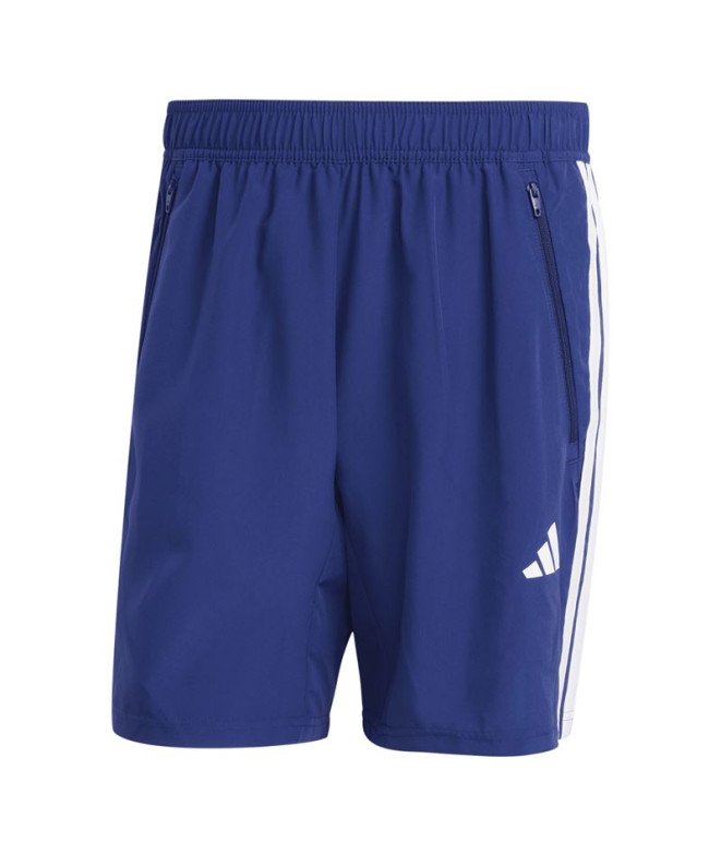 Pantalones de Fitness adidas Tr-Es 3 Bandas Wv Sh Hombre Azul Oscuro