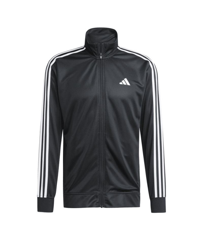 Camiseta de Fitness adidas Tr-Es 3Bandas T-Top Hombre Negro