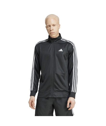 T-shirt de Fitness adidas Tr-Es 3Bandas T-Haut Homme Noir 2