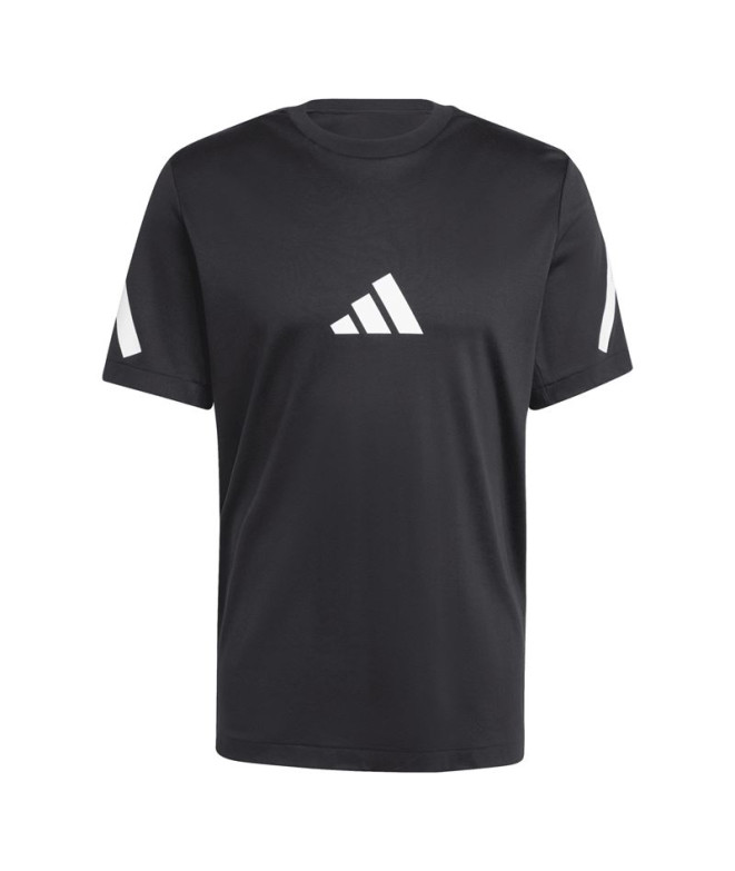 Camiseta adidas Z.N.E. Hombre Negro/Blanco