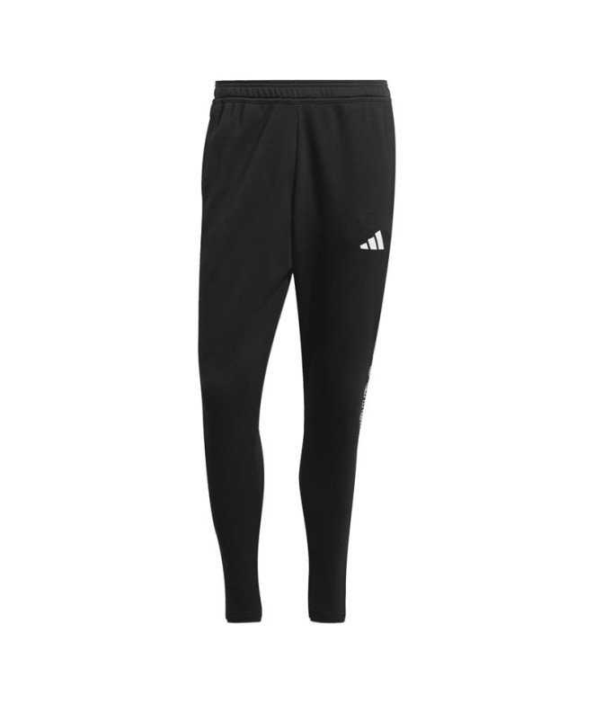 Pantalones adidas Tiro French Terry Hombre Negro/Blanco