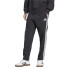 Pantalones adidas Stnfrd Opt 3 Bandas Hombre Negro/Blanco